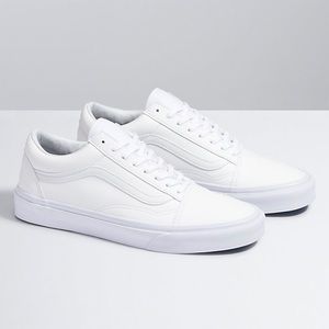 Vans old skool in white